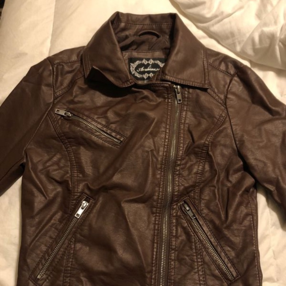 Ambiance Women’s “Leather” Jacket